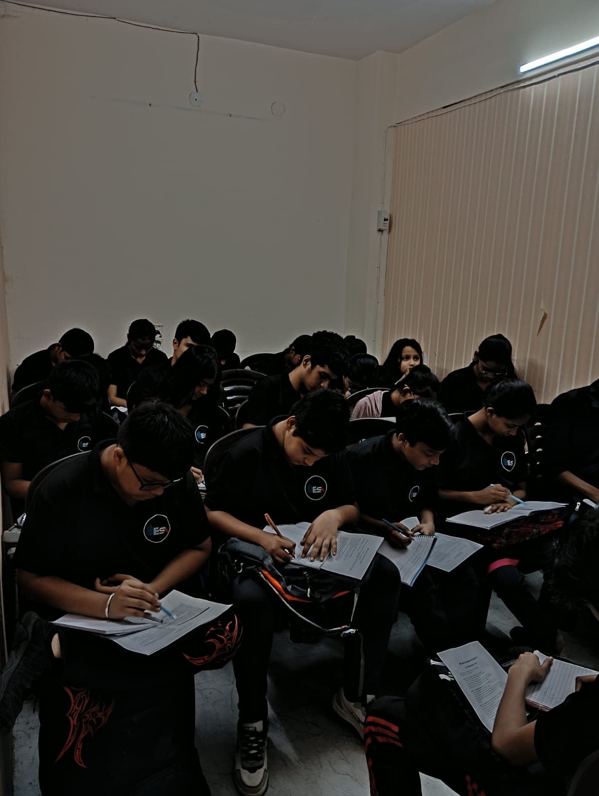 Students focused in ESA classroom