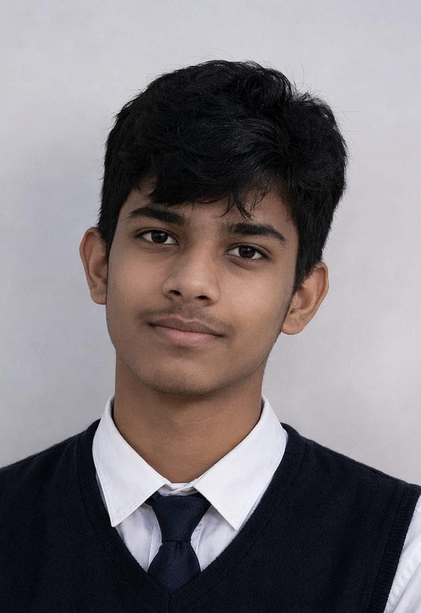 Saksham, student at ESA Rohini
