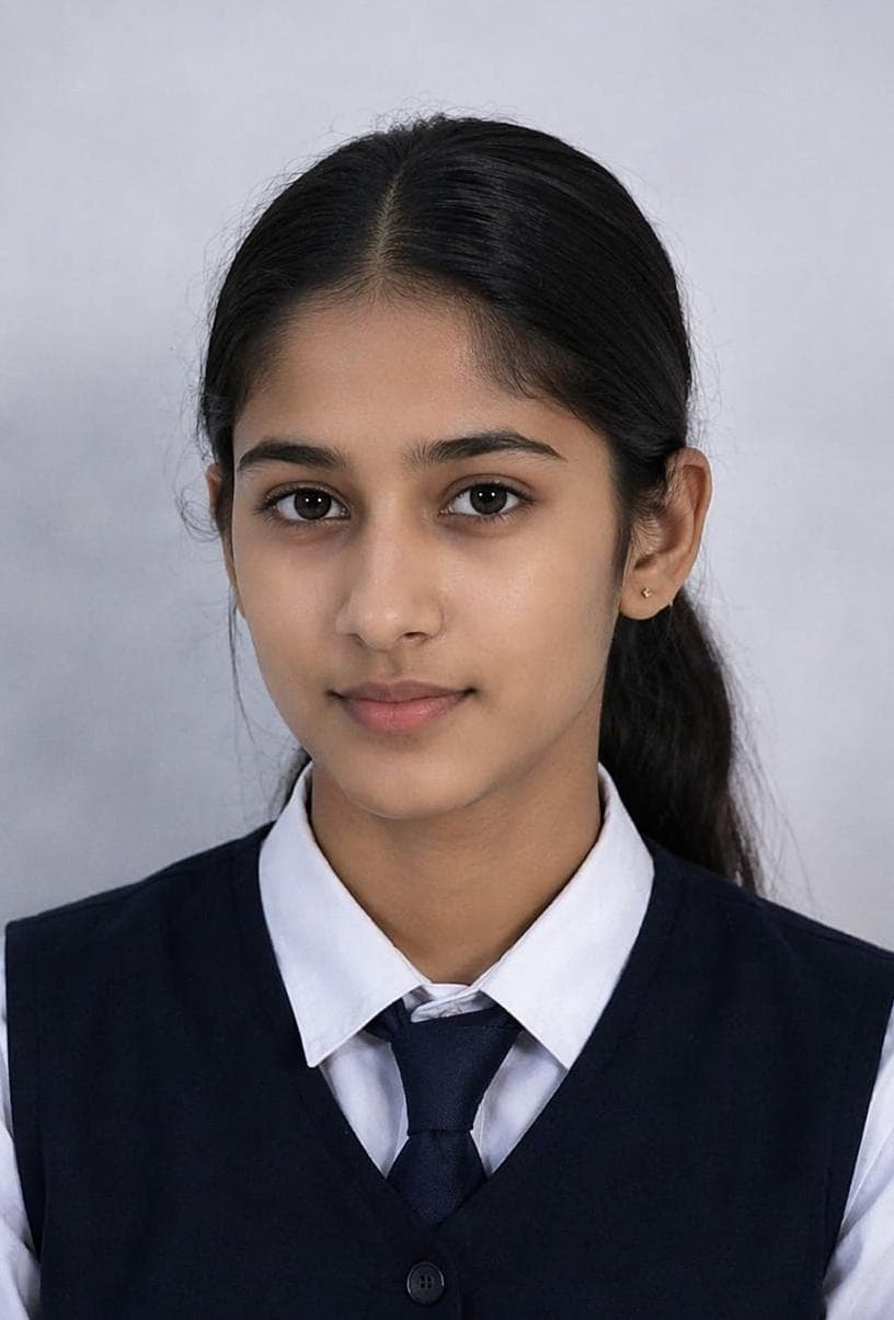 Vanshika, student at ESA Rohini
